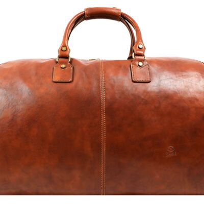 Leather Garment Bag, Duffel Bag - Paradise Lost