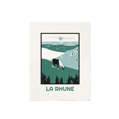 Koadro La Rhune Forest Green Hand Towels