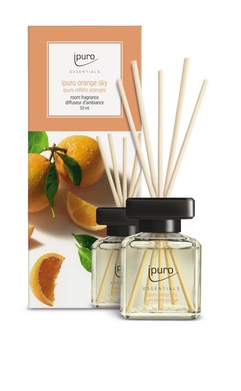 Parfum d'ambiance, 50 ml, ipuro ESSENTIALS, Orange Sky 1