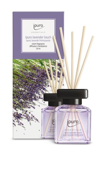 Parfum d'ambiance, 50 ml, ipuro ESSENTIALS, Lavender Touch 1