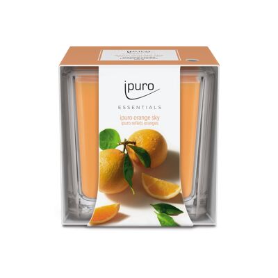 Duftkerze, 125g, ipuro ESSENTIALS, Orange Sky