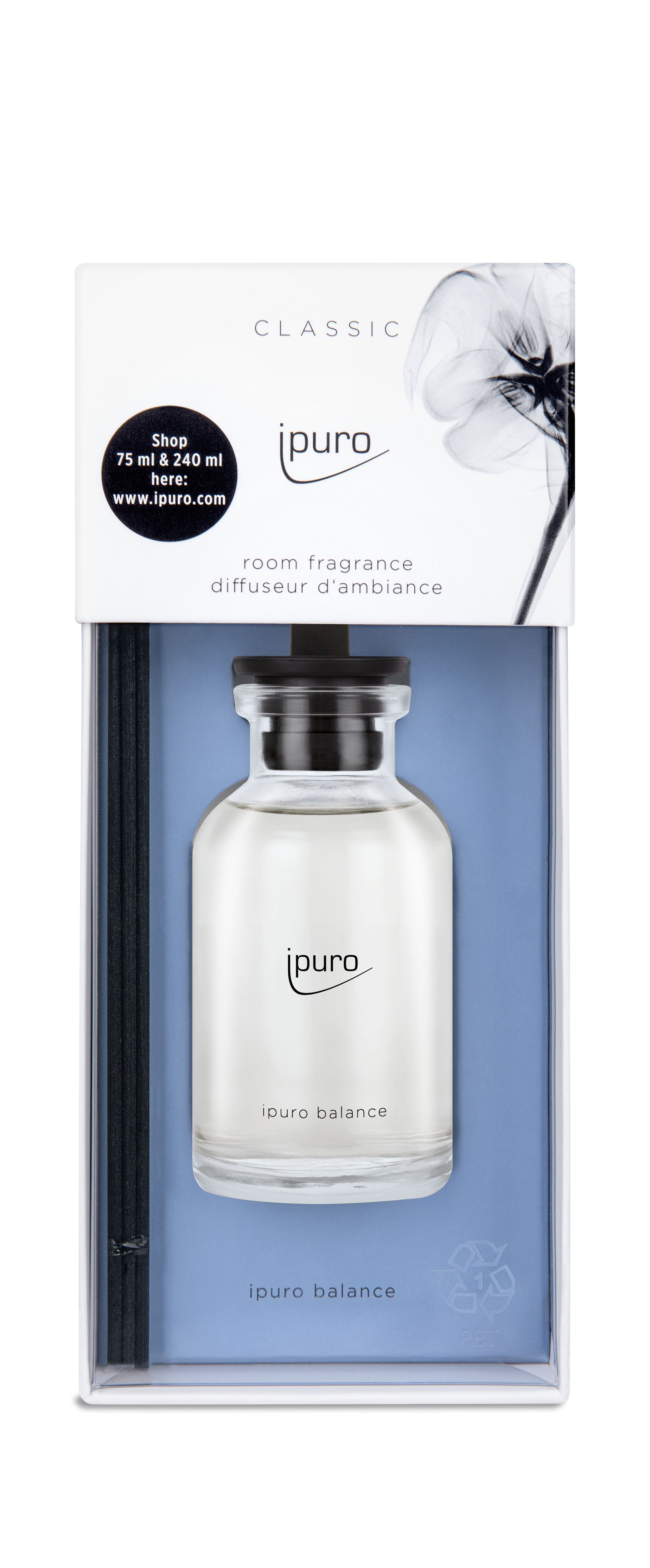 Ipuro Raumduft Essentials time to be - 50 ml Glas
