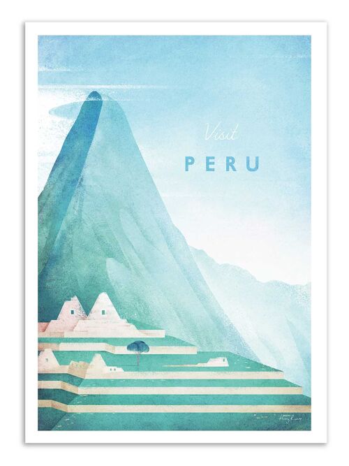 Art-Poster - Visit Peru - Henry Rivers W19267-A3