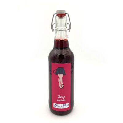 Hibiscus flower syrup (250 ml)