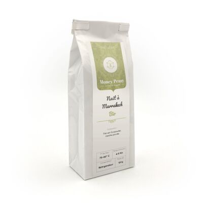 TÉ VERDE CON MENTA "NOCHE EN MARRAKECH" Ecológico (100 g)