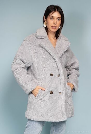 Manteau en peluche 2