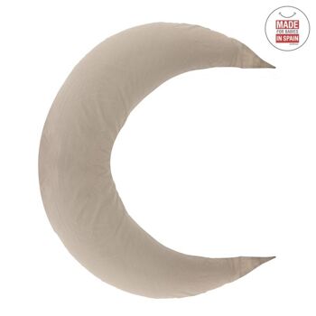 COUSSIN D'ALLAITEMENT MOON 80X185X16 CM CIEL BEIGE/PLUIE 2