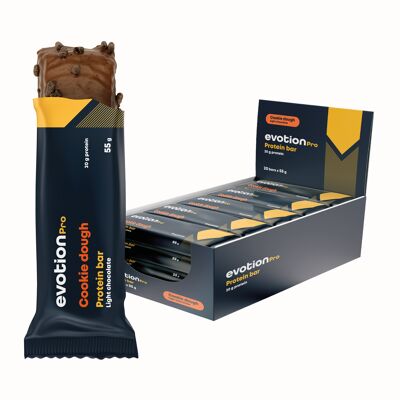 Barre protéinée, saveur pâte à biscuits 55 g