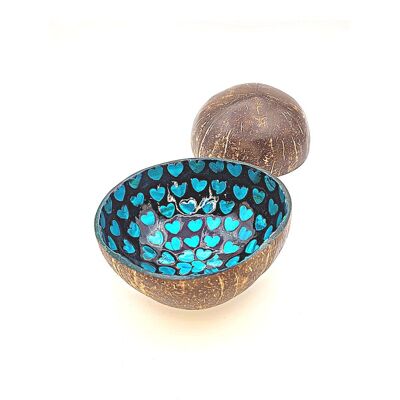 Bowl Coco Heart Turquoise Blue 💙