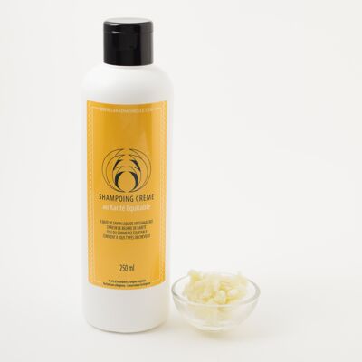 Shampoo alla crema di karitè del commercio equo e solidale - 250 ml