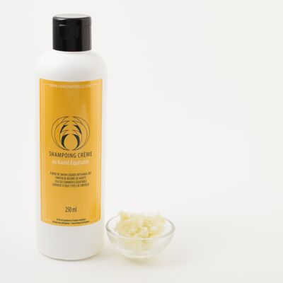 Shampoo alla crema di karitè del commercio equo e solidale - 250 ml