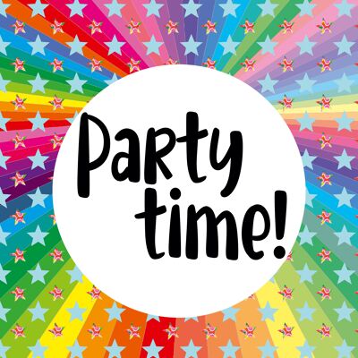 Einladung Kinderparty | Einladungskarten | Geburtstagseinladungsparty | Partyzeit | Partyzeit | Einladungen | 20 Teile