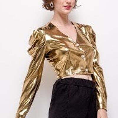 Iridescent blouse