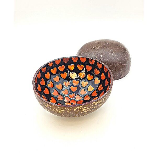 Ciotola Cuore Arancia Coco 🧡