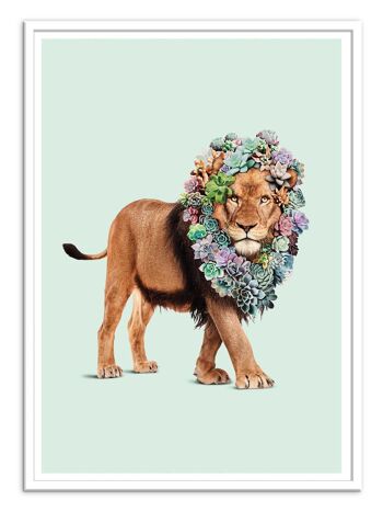 Art-Poster - Succulent lion - Jonas Loose 2