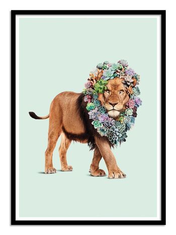 Art-Poster - Succulent lion - Jonas Loose 3