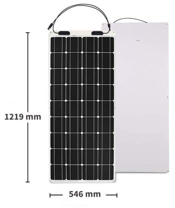 Module solaire semi-flexible Surf100-F 2