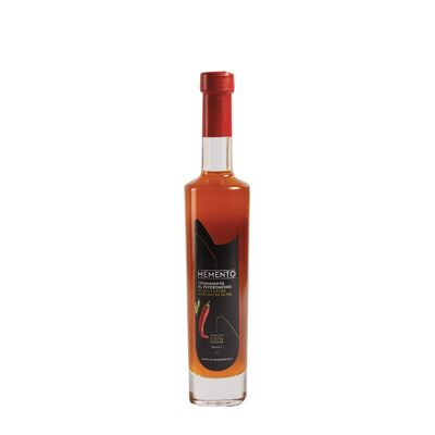 Olio Memento – 100 % italienisches natives Olivenöl extra, aromatisiert mit Chilipfeffer