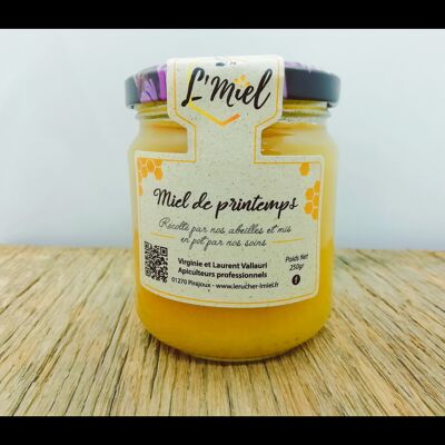 Miel de printemps 250g, récolté dans l'Ain