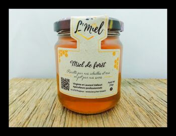Miel de forêt 250g, récolté dans l'Ain