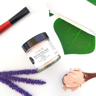 CALM Pink Clay Face Mask - Normal/Dry/Sensitive Skin