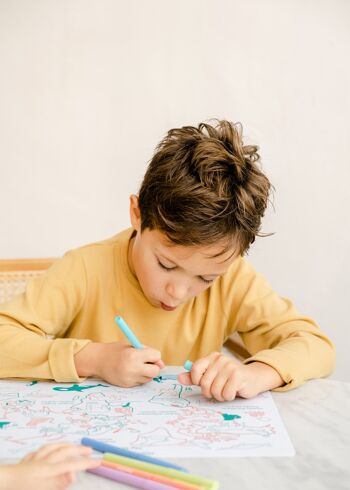 Jeu éducatif: mon PLANISPHERE  pédagogique en silicone pour apprendre en s'amusant ( bilingue FR/UK) 4