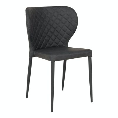 Pisa Dining Chair - Stuhl in Dunkelgrau und in Schwarz