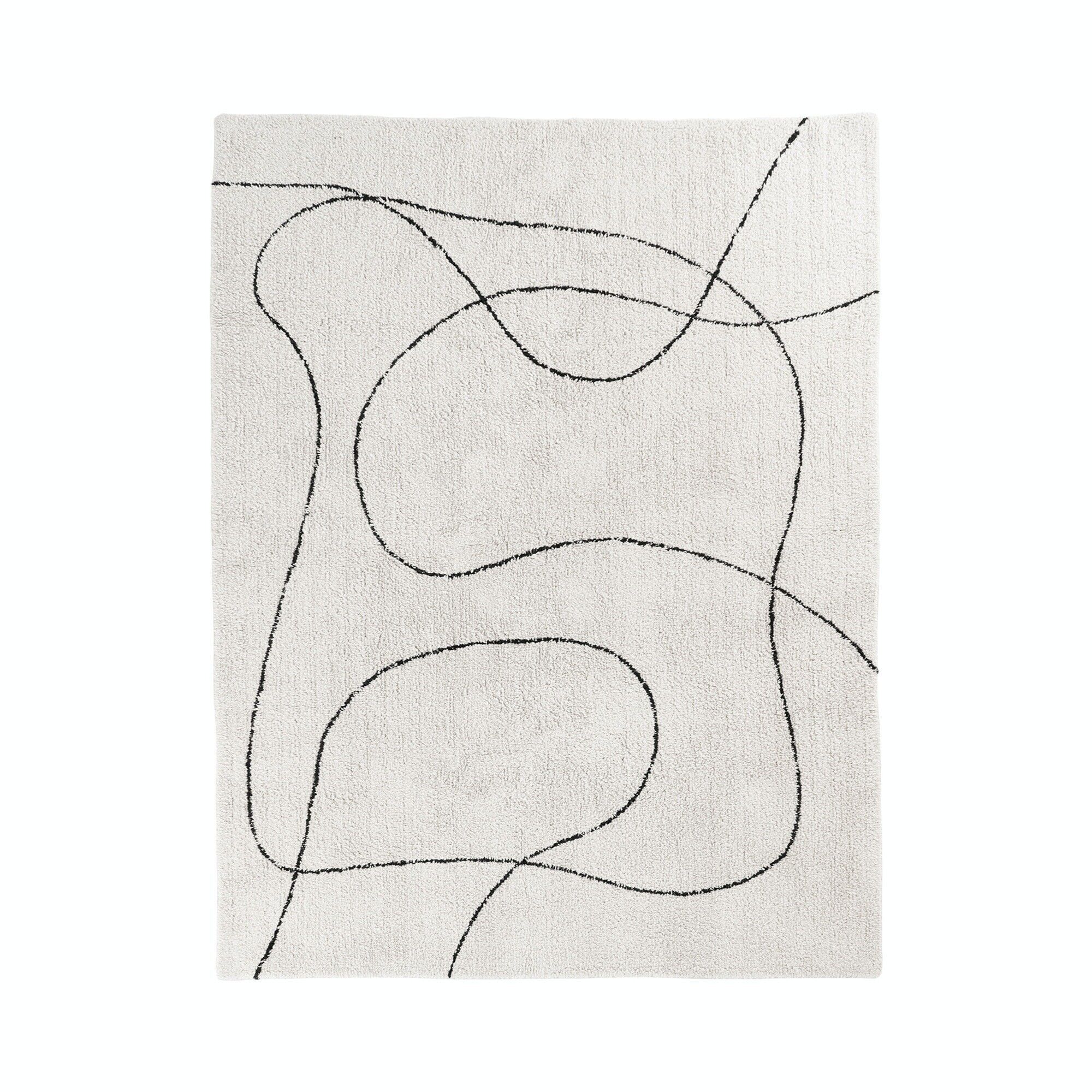 Tampa Rug - Alfombra de algodón natural con estampado