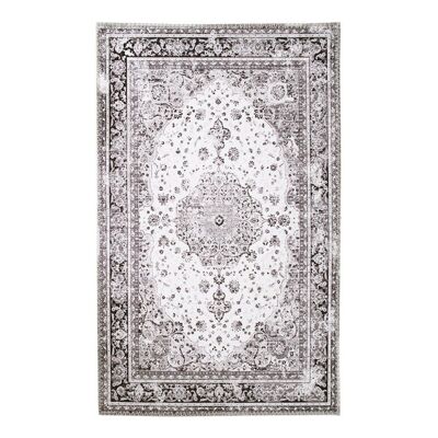 Havana Rug - Rug in black and white, blue and in orange and blue