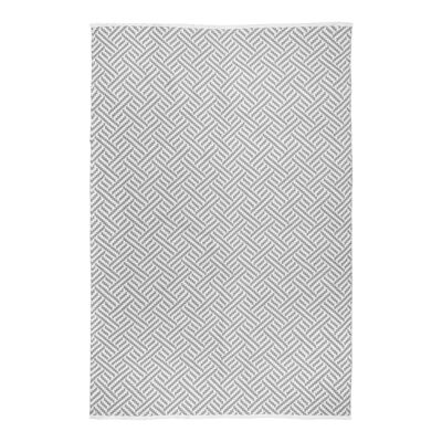 Mataro Rug Gray - Woven rug in grey