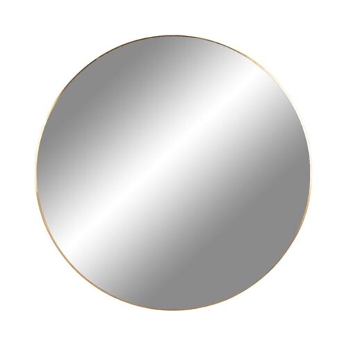 Jersey Mirror - Mirror with brass look frame