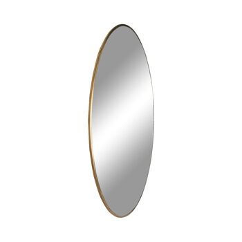 Jersey Mirror - Miroir avec cadre aspect laiton 3