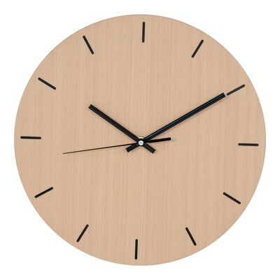 Asti Wall Clock - Reloj de pared estructura de madera