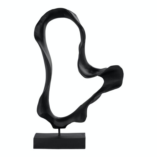 Donato Sculpture - Sculpture in black teak