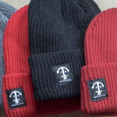 10x Pack Cousteau Beanie RED