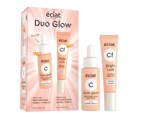 DUO GLOW: Vitamin C Serum + Eye cream