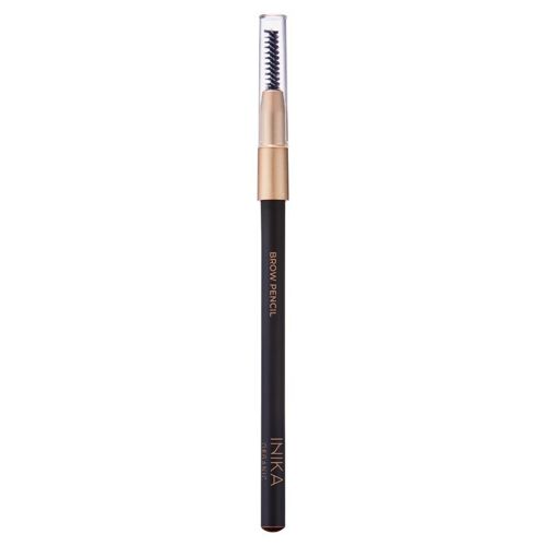 INIKA Certified Organic Brow Pencil- Dark Brunette 1.1g