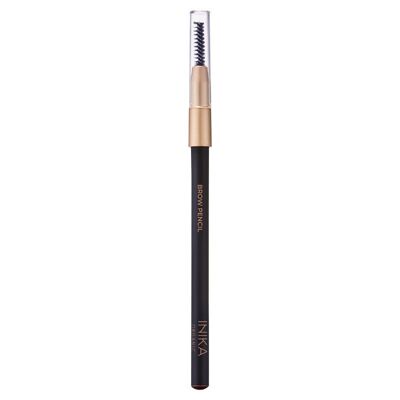 INIKA Certified Organic Brow Pencil- Dark Brunette 1.1g