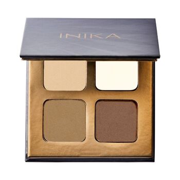 Palette sourcils bio certifiée INIKA 5.04g 1