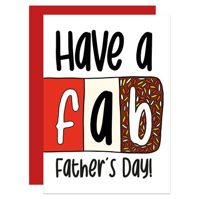 Fab Lolly Fathers Day A6 Card