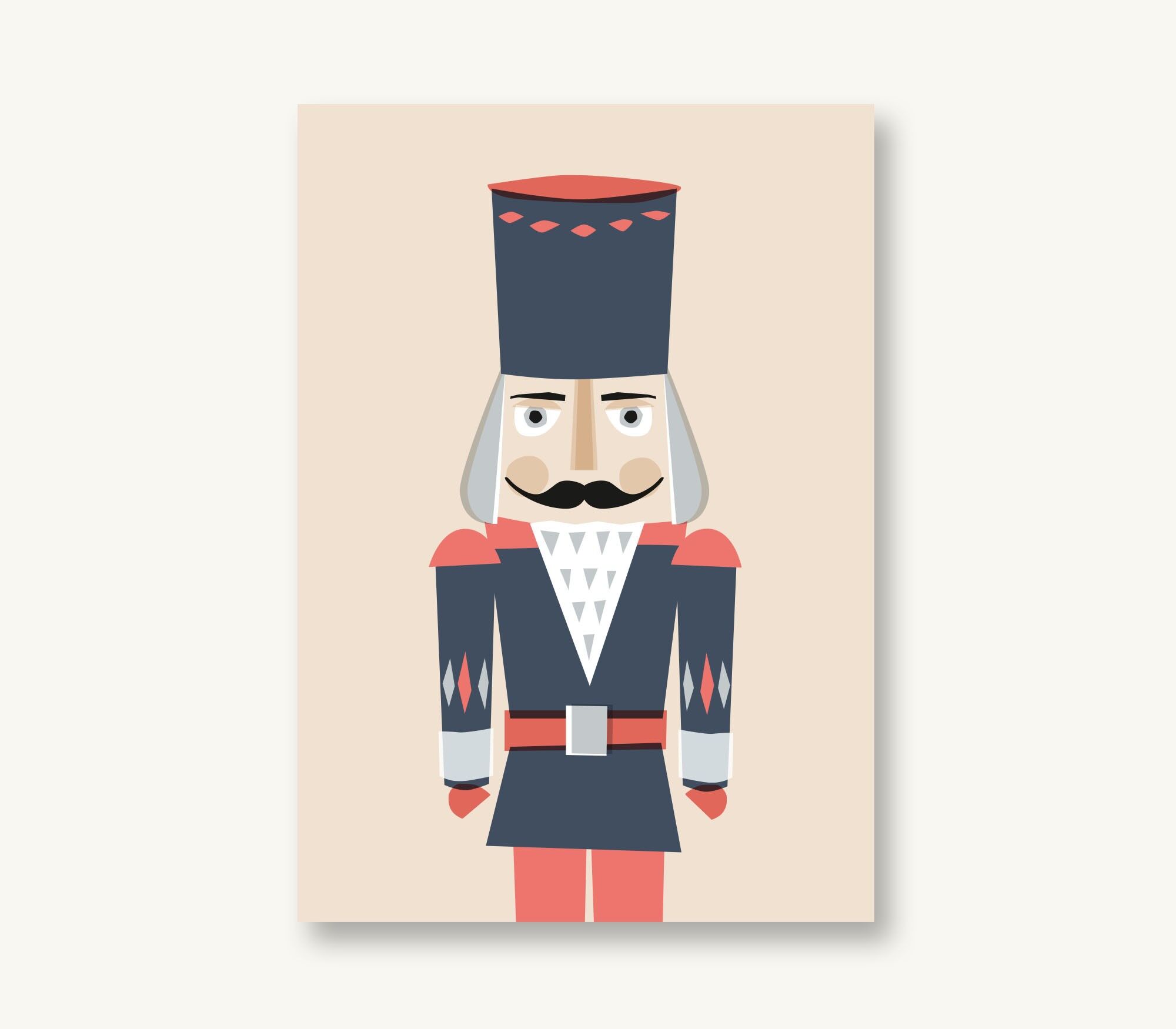 Postcard Christmas - Nutcracker