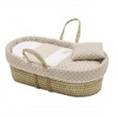 GESTEPPTER KORB UNE ALMA BEIGE 39X80X25 CM