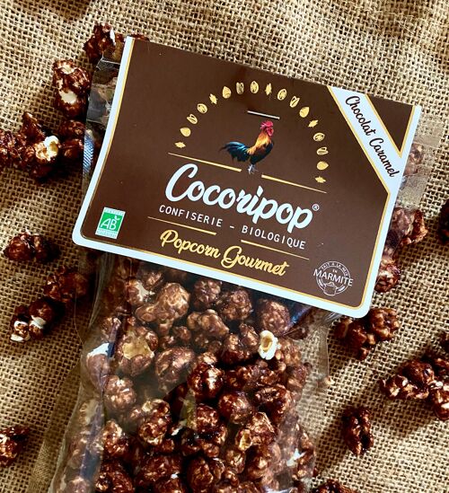 Popcorn chocolat caramel