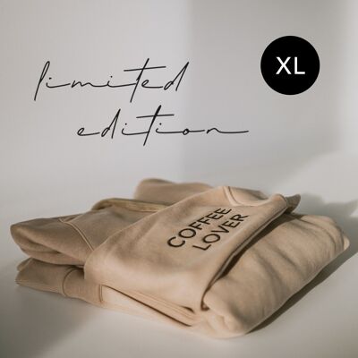 Sudadera con capucha limitada Coffee Lover XL (PU = 4 piezas)
