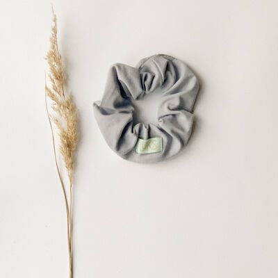 Midi-Scrunchie in Bio-Flieder