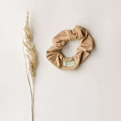 Organic Caffe Latte Midi Scrunchie