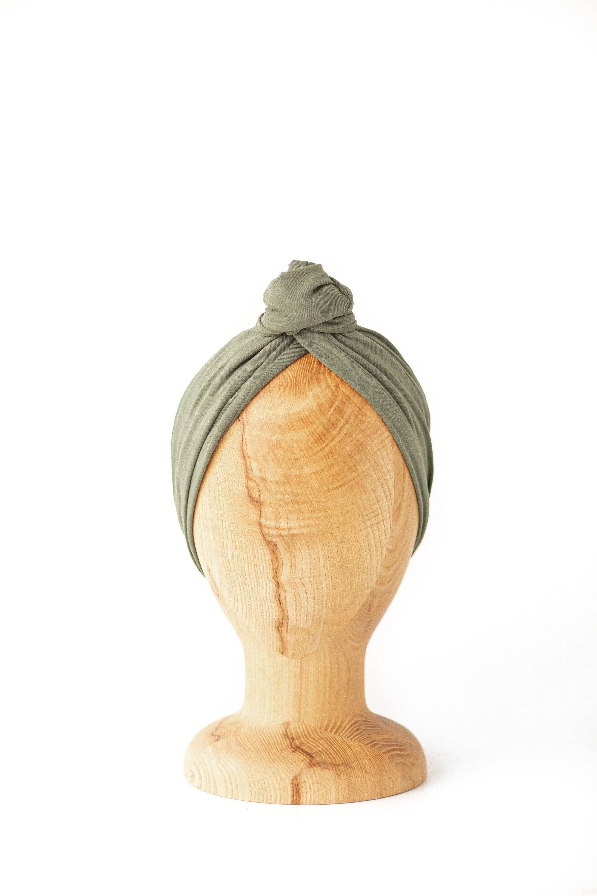 Pulsera trenzada de bambú verde salvia claro