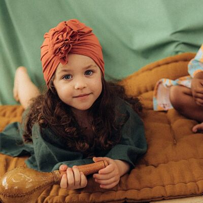 Bamboo Light Ochre Turban No.1 Adult