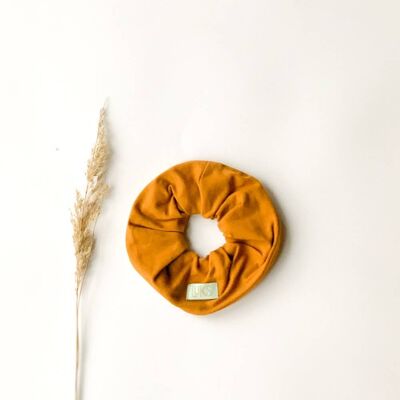 Maxi Scrunchie orgánico True Ochre