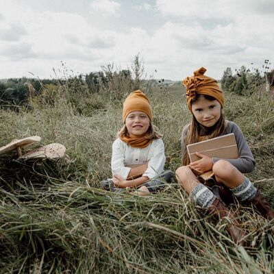 Organic True Ochre Beanie Erwachsene